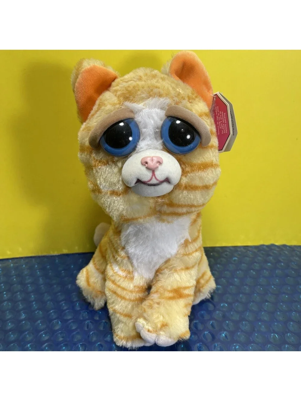 Fiesty Pets Princess Pottymouth Cat Stuffed Animal Plush Interactive Toy 8.5